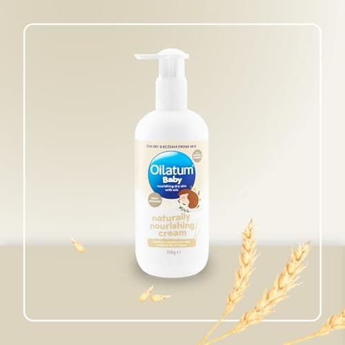 Oilatum Baby Naturally Nourishing Cream, 1x 350g Pump Bottle — view 2
