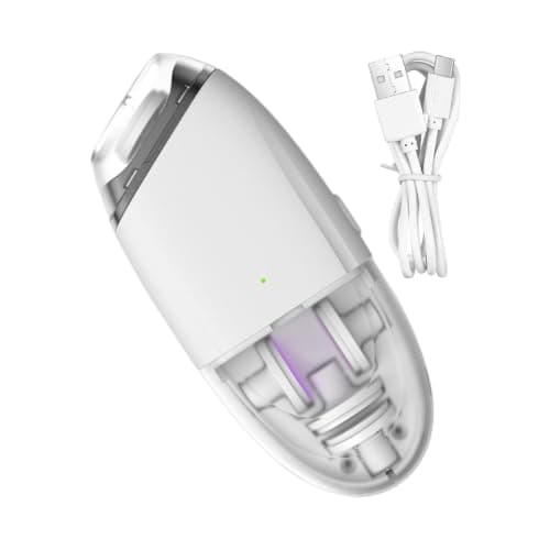 Electric Nail Trimmer Silent Portable USB Rechargeable 3 Speeds