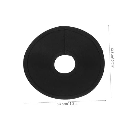ibasenice Black Canvas Camping Lamp Shade for Hanging Lamps, Compact — view 2
