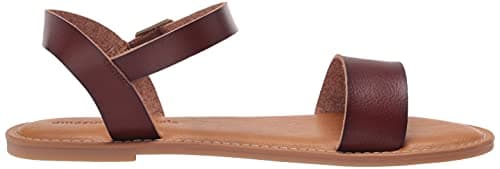 Amazon Essentials Women's Two Strap Buckle Sandal, Brown, 6 UK — view 6