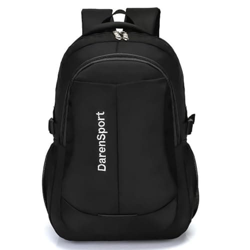 hjwanyin Travel Backpack Durable & Water Resistant, Day Pack Backpack, Breathable Padded Back & Straps, Unisex Durable Handy Daypack for School Work Hiking Camping Travelling, Rucksack for Men