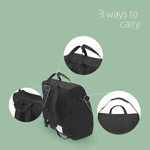 Maxi-Cosi Ultra-Compact Travel Bag, Stroller Travel Bag, 67 x 45 x 28cm, Compatible with All Maxi-Cosi Ultra Compact Strollers and Buggies, Black — view 3