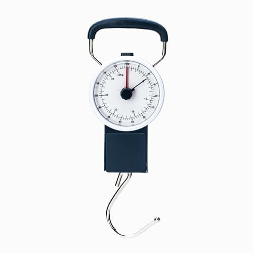 STATUS Mechanical Luggage Scale with 1 m Tape Measure, Portable Analog Travel Weighing Scale up to 32 kg Capacity for Suitcases & Bags, (SMLSCALE1PK4)