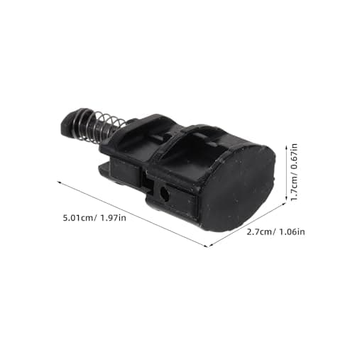 Abaodam 2pcs Luggage Pole Locking Clips Handle Replacement Kit for Suitcase — view 2