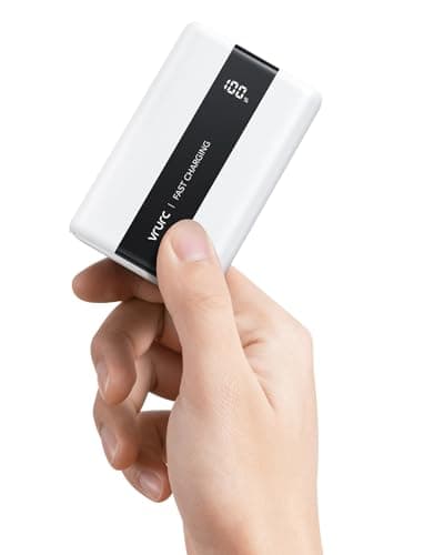 VRURC Power Bank 20000mAh Portable Charge Fast Charging USB C