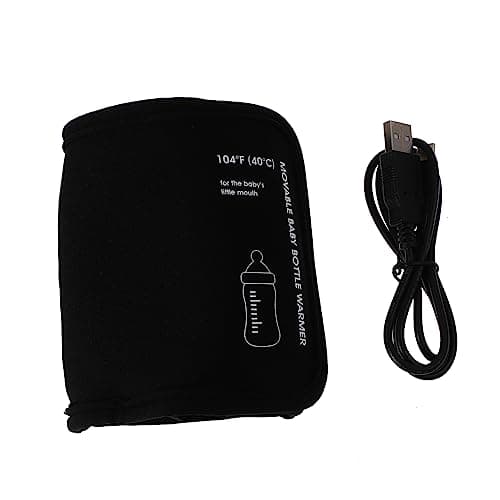 JOINPAYA Car Breast Warmer USB Bottle Warmer Heater Cover Portable for Car Lighter Socket Use in Road Trips Commutes