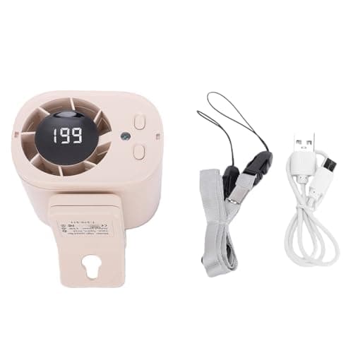 Annadue Portable Handheld Waist Fan with Flashlight — view 5