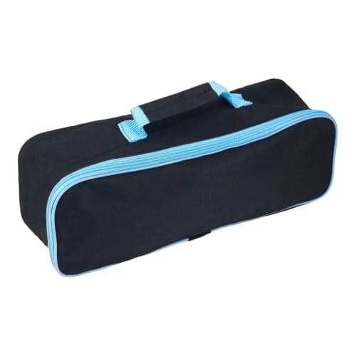 JSGHGDF Road-Trip Car Vacuum Organizer Bag Oxford Fabric, Light Blue