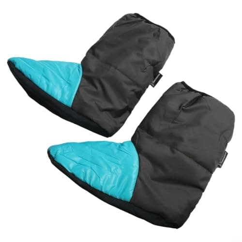 Dolvitrny Thermal Sleeping Bag Feet Warmer Cover Warm Foot Muffs Polyester Windproof Design, For Camping Hiking Travel Outdoor Adventures(Green)