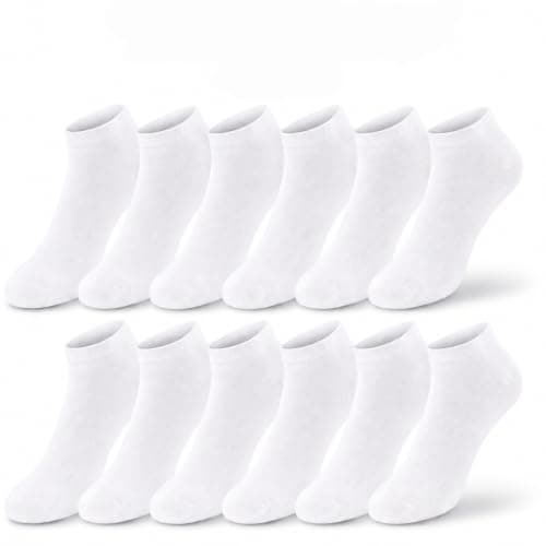Men's Trainer Socks 12 Pack – No Show Low Cut Ankle Socks
