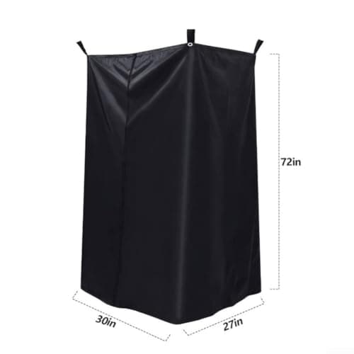 MKTOLHUS Boat Tent & Changing Tent, Portable Privacy Curtain for Yacht Beach Camping, Silver-Coated 210D Oxford Cloth, Quick Pop-Up Shelter, Adjustable Height, — view 2