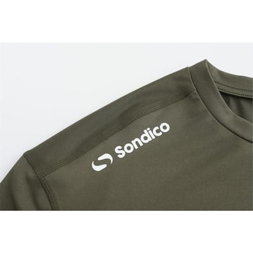 Sondico Mens Base Core Long Sleeve Layer Top Olive S — view 5