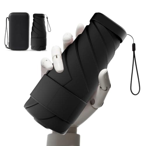 Copulan Mini Travel Umbrella, UPF 50+ Compact Fits in Purse