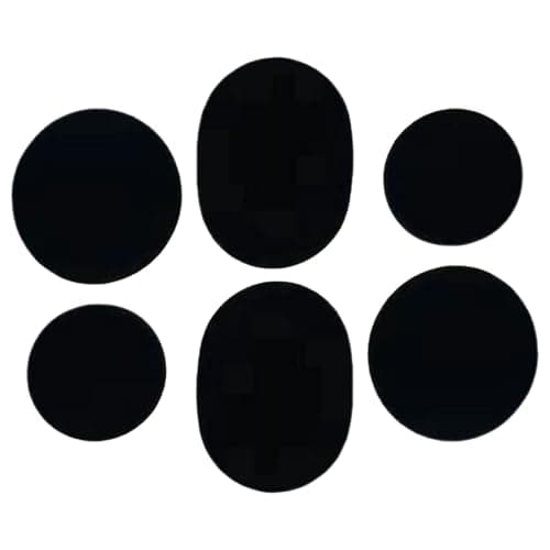 Shoe Patch Vamp Repair Sticker, Sticky Shoes Insoles Heel Protector, Heel Hole Repair Patches, 6 Pieces, Breathable, Toeburst Prevention Design, Multi-Purpose for Clothes Andgear — view 2