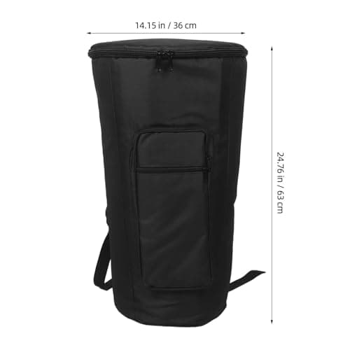 VALICLUD Tambourine Travel Bag Cotton-linen Drum Carrier with Shockproof Design and Enhanced Safety for Outdoor Use — view 2
