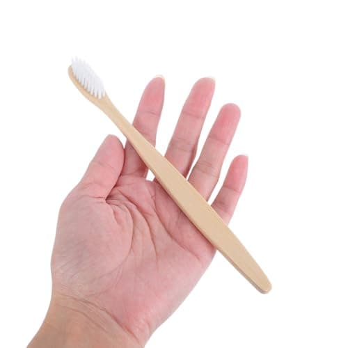 24pcs Bamboo Travel Toothbrushes Extra Soft Bristles for Adults Hotel — view 4