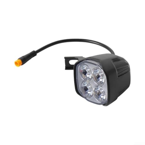 for kukirin for g2pro DB Scooter Headlight - High Power 1000lm LED Front Lamp IPX6 Waterproof with Secure Mount - for impact Resistant ABS Case for Safe Night Travel — view 2