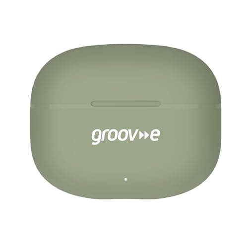 groov e Jive Buds True Wireless Earphones with Charging Case - Green - True Wireless Stereo, 15 Hours of Playback, Touch Control, Voice Assistant Support, Enjoy Music Anywhere — view 3