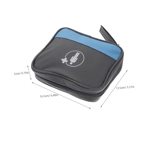 Aid Kit Bag with Compartments, Oxford Cloth Storage Back to School Decor — view 2