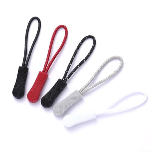 Caswynlife 10 Pcs Silicone Zipper Pulls Replacement Cords - Easy — view 3