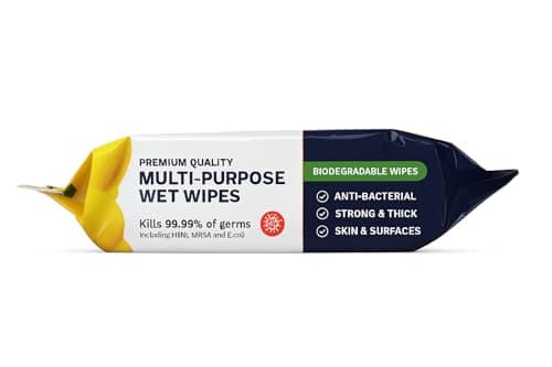 Detox AdvanceSan Anti-bac EXTRA THICK wet wipes, Pack 80, BIODEGRADABLE — view 2