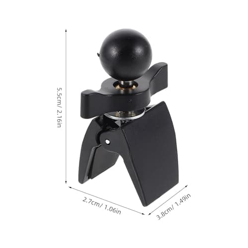 TOYANDONA 3pcs Universal Plastic Car Vent Phone Holder with 17mm Ball Clip — view 2