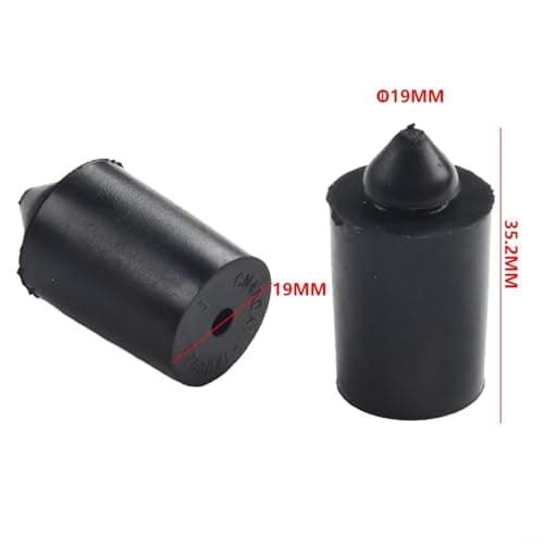 For Nissan Car Trunk Lid Protector Rubber Buffer Hood Bumper Stopper Pads Black Direct Replacement Parts For Luggage Compartment Lid Repair Kit 5 Pieces — view 4