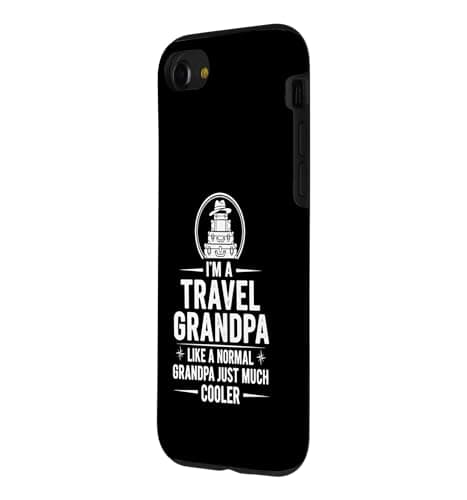 I’m A Travel Grandpa Like A Normal Grandpa Just Much Cooler Case for iPhone SE (2020) / 7/8 — view 2
