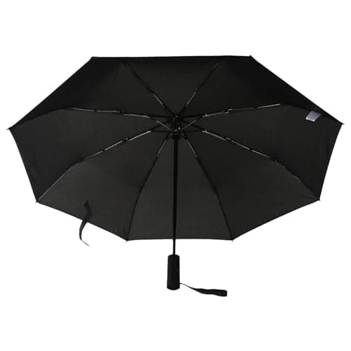 A2Z Compact Supermini Travel Umbrellas Automatic Open Close Button Lightweight Windproof Sun Rain UV Protection 3 Section Pocket Sized Brolly Portable Canopy with Umbrella Case — view 3
