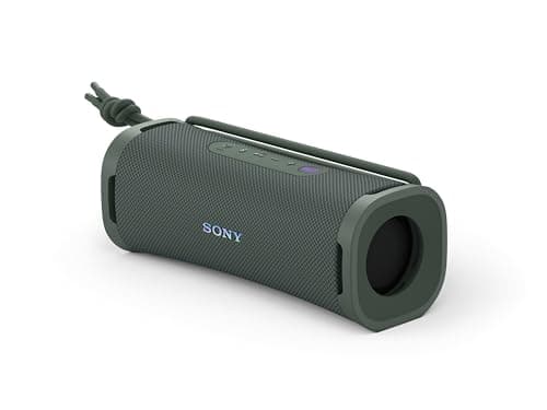 Sony ULT FIELD 1 - Wireless Bluetooth Portable Speaker with ULT POWER SOUND, Ultimate Deep Bass, IP67, Waterproof, Dustproof, Shockproof, 12hr Battery, Clear Call Quality, Outdoor, Travel, Forest Gray