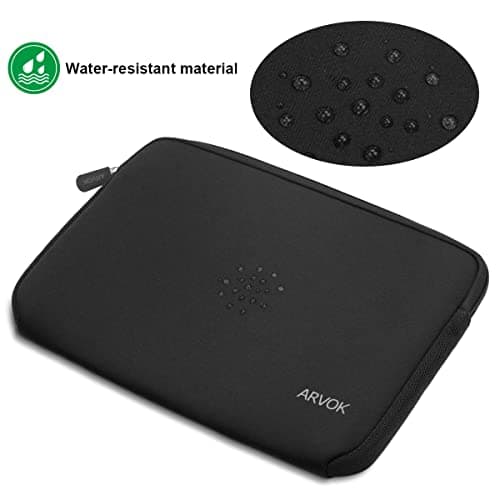 Arvok 17 17.3 Inch Laptop Sleeve Multi-Color Size Choice Case/Water-Resistant Neoprene Notebook Computer Pocket Tablet Briefcase Carrying Bag/Pouch Skin Cover for HP/Dell/Lenovo/Asus/Acer — view 5