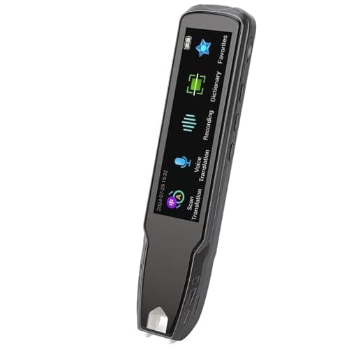 Cocoarm Translator Pencil with Text Recognition Scanner, Sustainable Portable Translator Device for Education Travel, 57 Languages Online Offline Scan Translation, 1050mAh Rechargeable (Grey) — view 2