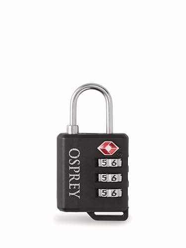 Osprey Travel Sentry, Cable Padlock, Black — view 6