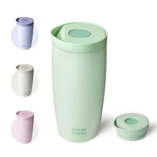 BOTTLE BOTTLE Travel Mug (Green, 500, Milliliters)