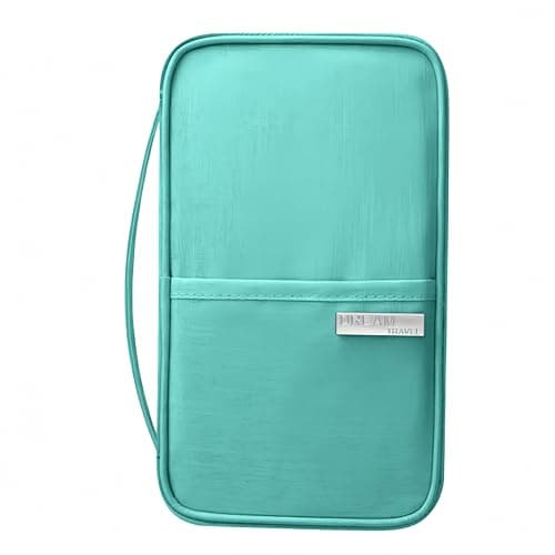 Passport Holder Travel Wallet, RFID Family Travel Document Organiser