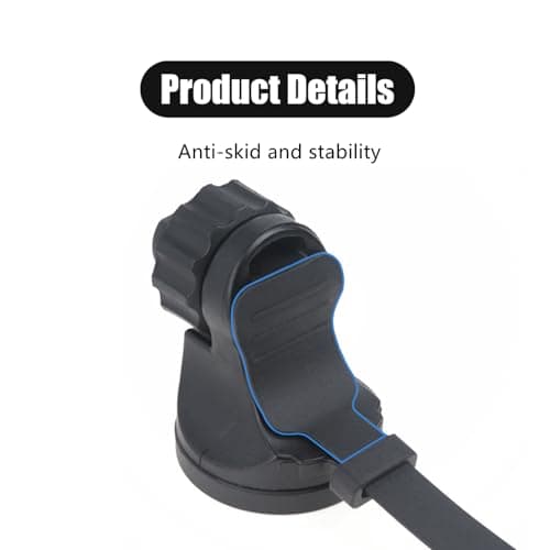 Luoyuanjia Bike Computer Mount Out Front Bike Mount Adjustable Bicycle Mount with Strap，Compatible with Garmin Edge, iGPSPORT, XOSS, CooSpo Magene GPS for Road Bikes/Folding Bikes, MTB — view 3