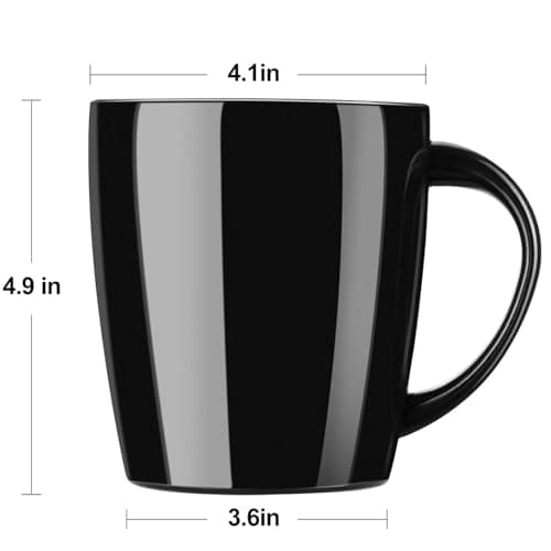 PARACITY Insulated Coffee Mug Stainless Steel Coffee Mug with Lid Handle Double Wall Vacuum Travel Mug Camping Tumbler Cup Men Women 12 oz — view 3