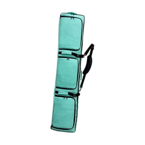 PUXZYAX Snowboard Bag With Wheels Air Travel Adjustable Size Ski Bag Large Capacity Efficient Storage Solutions Ski Snowboard Carrier Carry Wheeled, Green, 165x36x20cm — view 3
