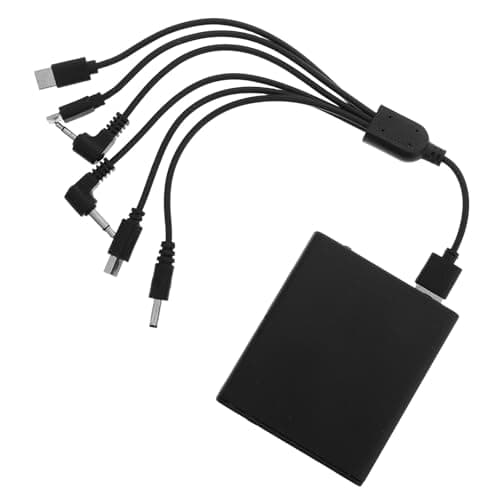 Black Plastic Battery Box for Safe Box and Door Lock Emergency Power