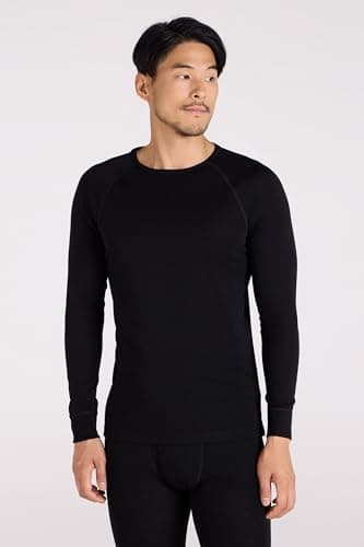 Mountain Warehouse Merino Mens Thermal Baselayer Top Black L — view 2