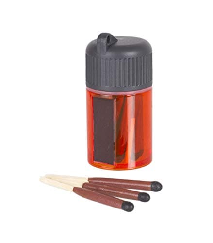 Lifeventure Unisex 4-piece Set, Ellipse 4 Piece Set Graphite, Graphite, One Size UK & Lifesystems Stormproof, Waterproof and Windproof Matches, Pack of 25 in Sealed Waterproof Container — view 5