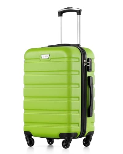 COOLIFE 20 Inch Carry On Suitcase for EasyJet, ABS+PC, Hardshell, Durable