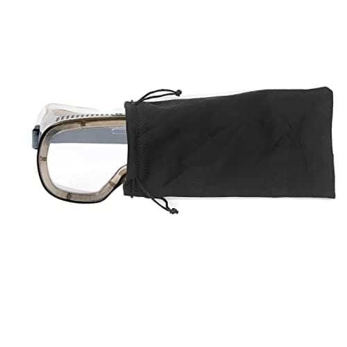 CHEERYMAGIC Goggle Bag, 2 Pcs Goggle Pouch Bag Microfiber Protection Bags Ski Goggles Bag Drawstring Sunglasses Pouch for Snow Ski Sunglasses Soft Storage Case A7HMJD — view 3