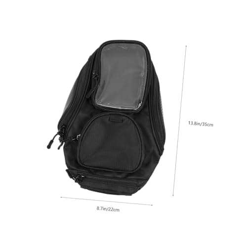 GANAZONO Large Capacity Magnetic Motorbike Tank Bag Made of Sturdy Oxford Cloth with Sun Protection and Device Damage Prevention, Waterproof Motorcycle Pannier Bag Suitable for Outdoor — view 2