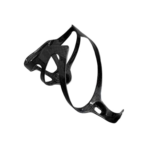 3K Full Carbon Fiber Water Bottle Cage, Ultralight 21.6g Bicycle Bottle Holder, Matte/Gloss Finish Bike Drink Cage for Road MTB Gravel Bike (3K Glossy) — view 2