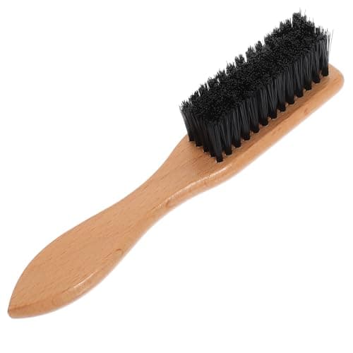 Beard Shaving Brush Wooden Bristle Mustache Grooming Brush