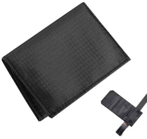 Brionly Hidden 3-in-1 Travel Pocket Document Holder Organiser Bag (Black)