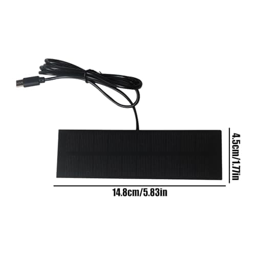 Portable Solar Charger - Foldable Electronic Charging Panel System, Durable Outdoor Power Supply Accessory | Sustainable Mobile Energy Source For Security Camera Backpacking Fishing Picnics Car Travel — view 6