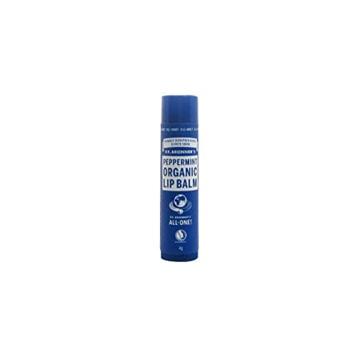 Dr Bronner's - Peppermint Lip Balm, 4g Bar
