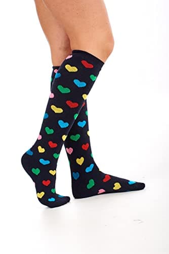 Soxy Ladies Design Wellington Boot Socks - 5 Pack - Women's Welly Socks - Festival Walking Hiking Thermal Socks - Assorted Patterns - UK Shoe Size 4-6 — view 5